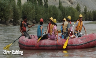 Rafting in Leh